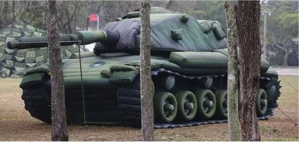 龙潭军用充气坦克